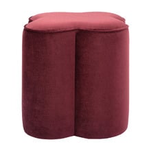 Fleur Velvet Ottoman